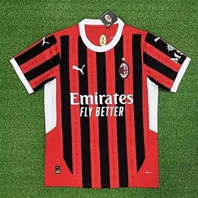 2024-2025AC Milan home jersey short sleeved top(20 styles)-1307